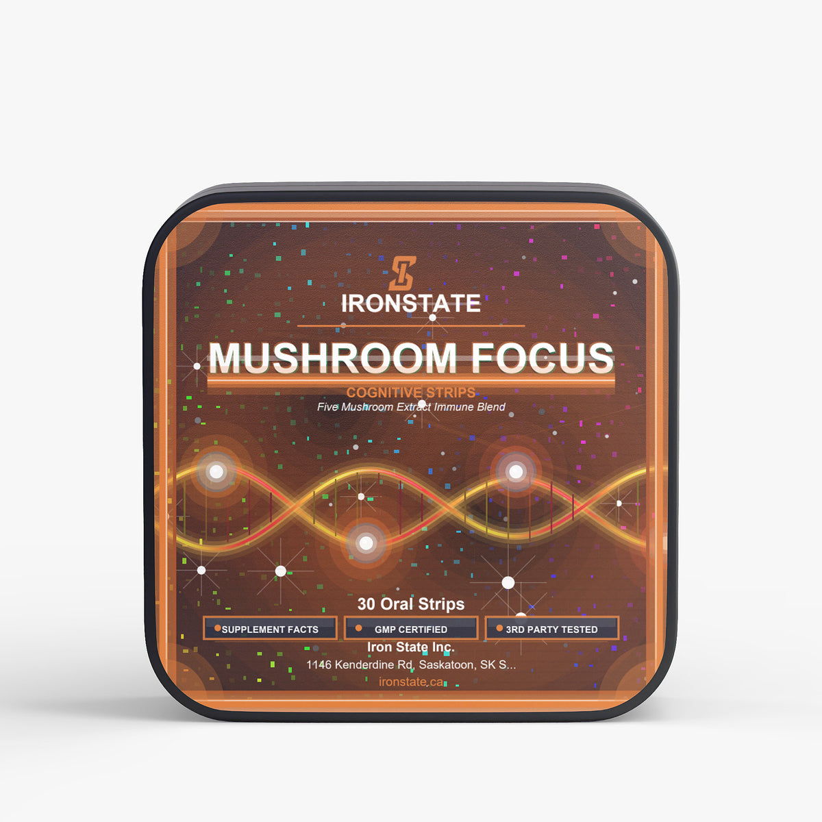 IRONSTATE Mushroom Focus Strips - front view