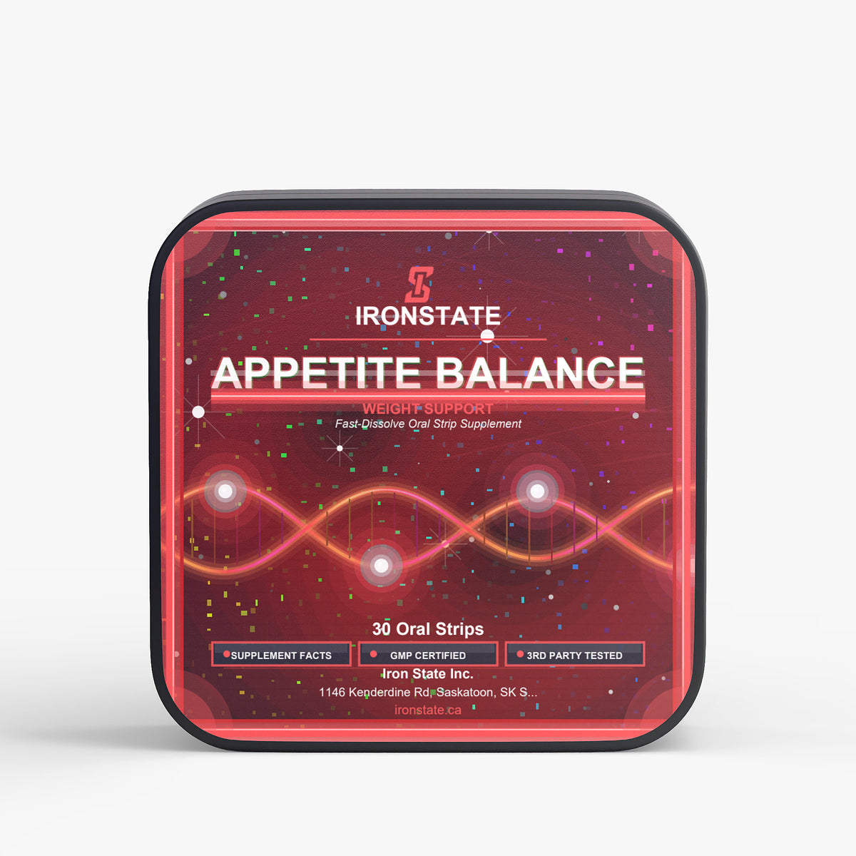IRONSTATE Appetite Balance & Weight Support Strips - front view