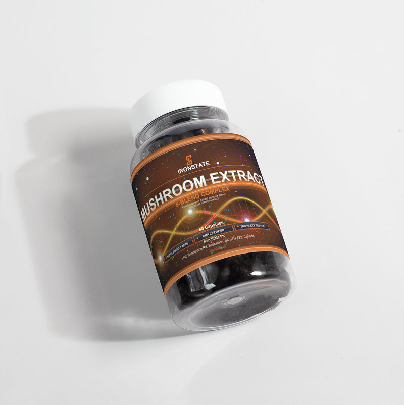IRONSTATE Mushroom Extract Complex - back view