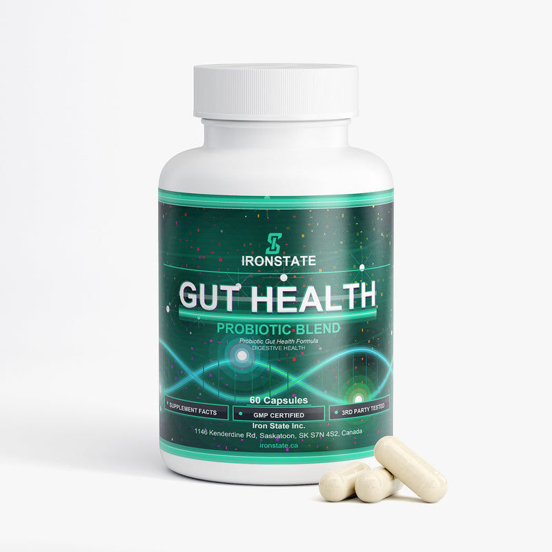IRONSTATE Gut Health - back view