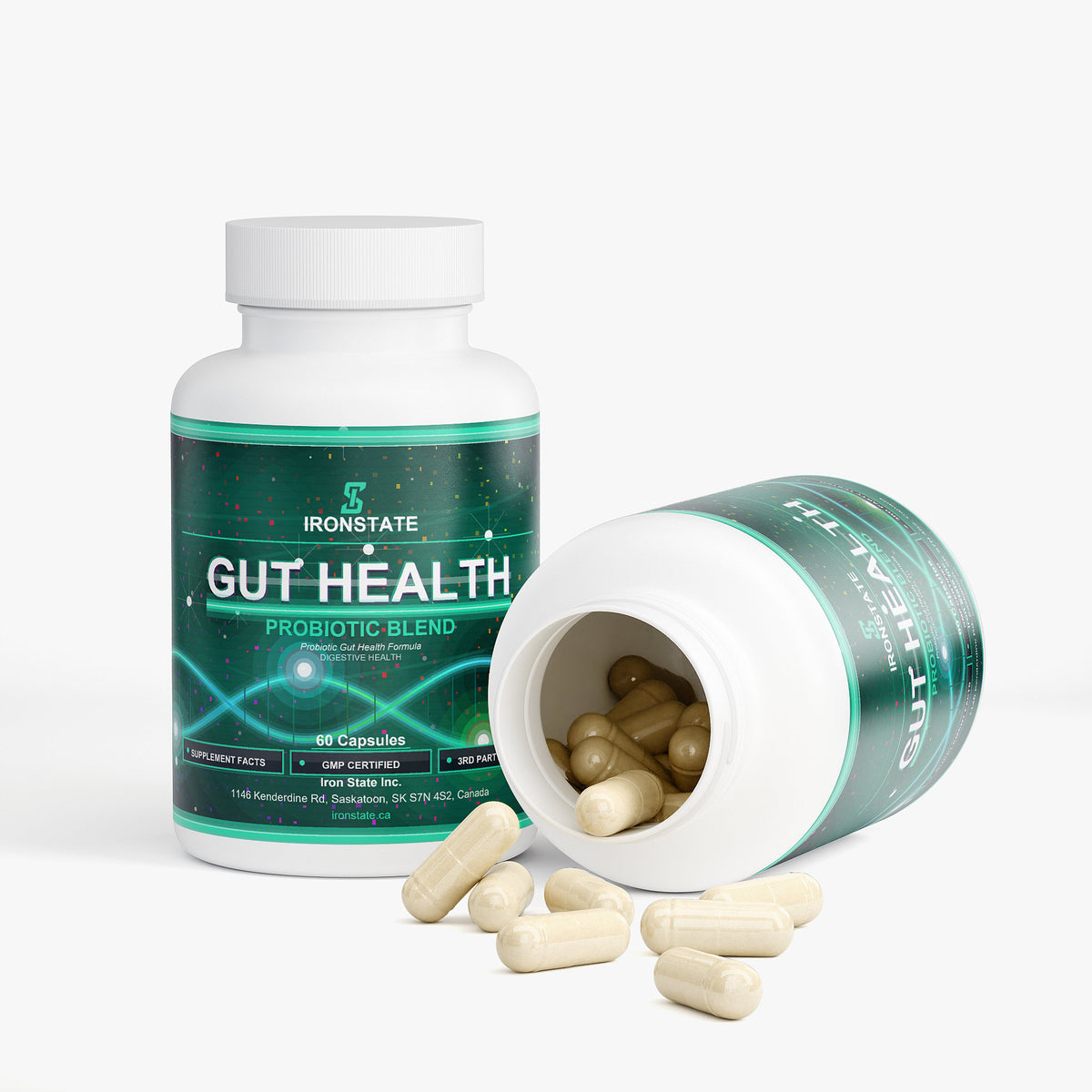 IRONSTATE Gut Health - side view