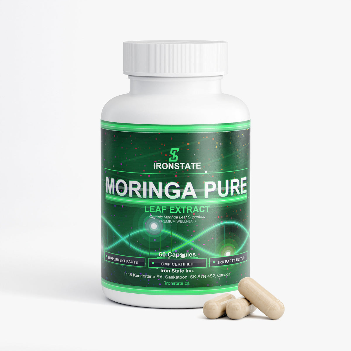 IRONSTATE Moringa Pure - back view