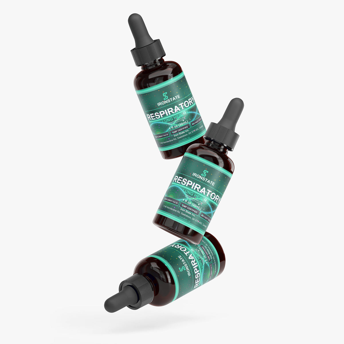 IRONSTATE Respiratory & Lung Health Drops - detail view