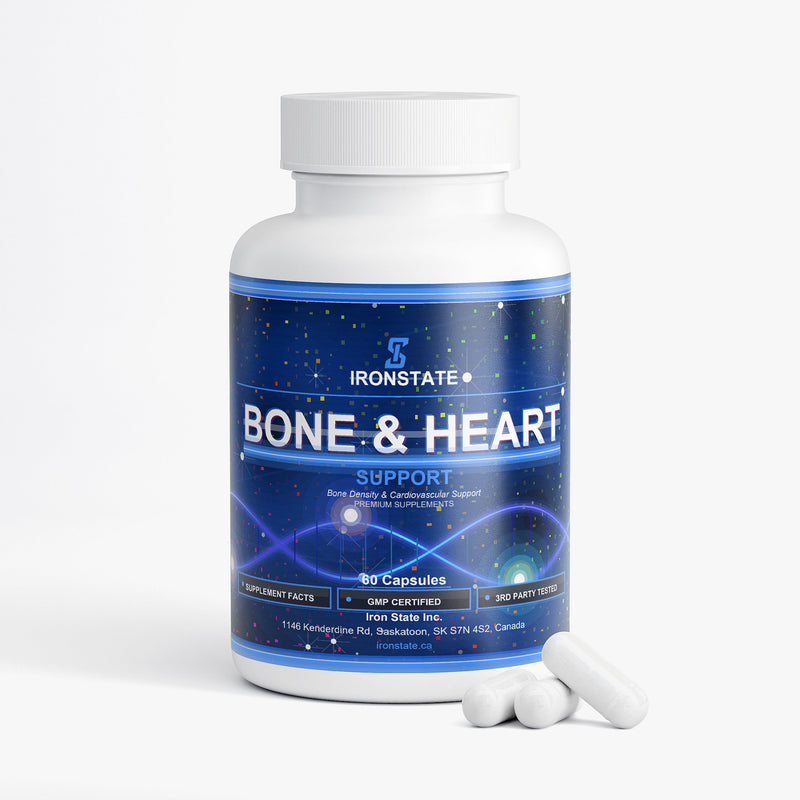 IRONSTATE Bone & Heart Support - back view