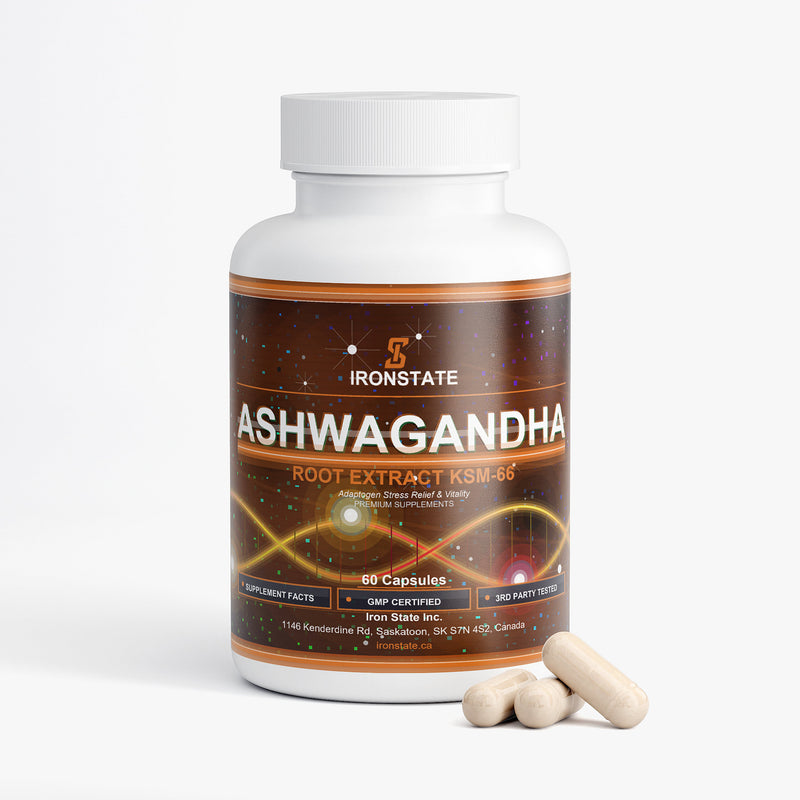 IRONSTATE Ashwagandha - back view