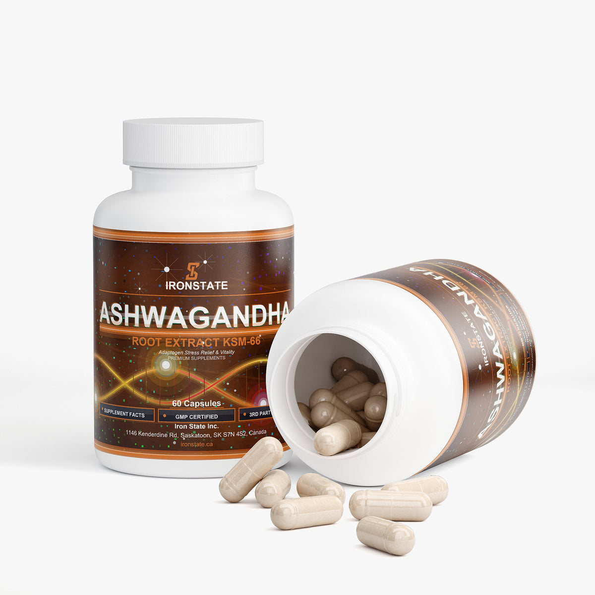 IRONSTATE Ashwagandha - side view