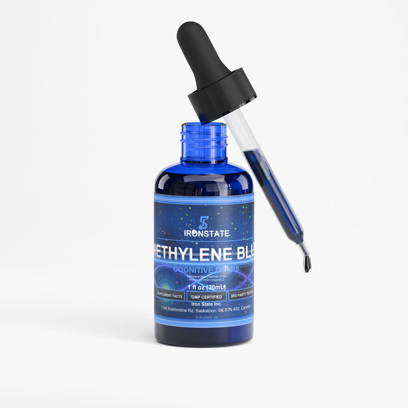 IRONSTATE Methylene Blue Drops - back view