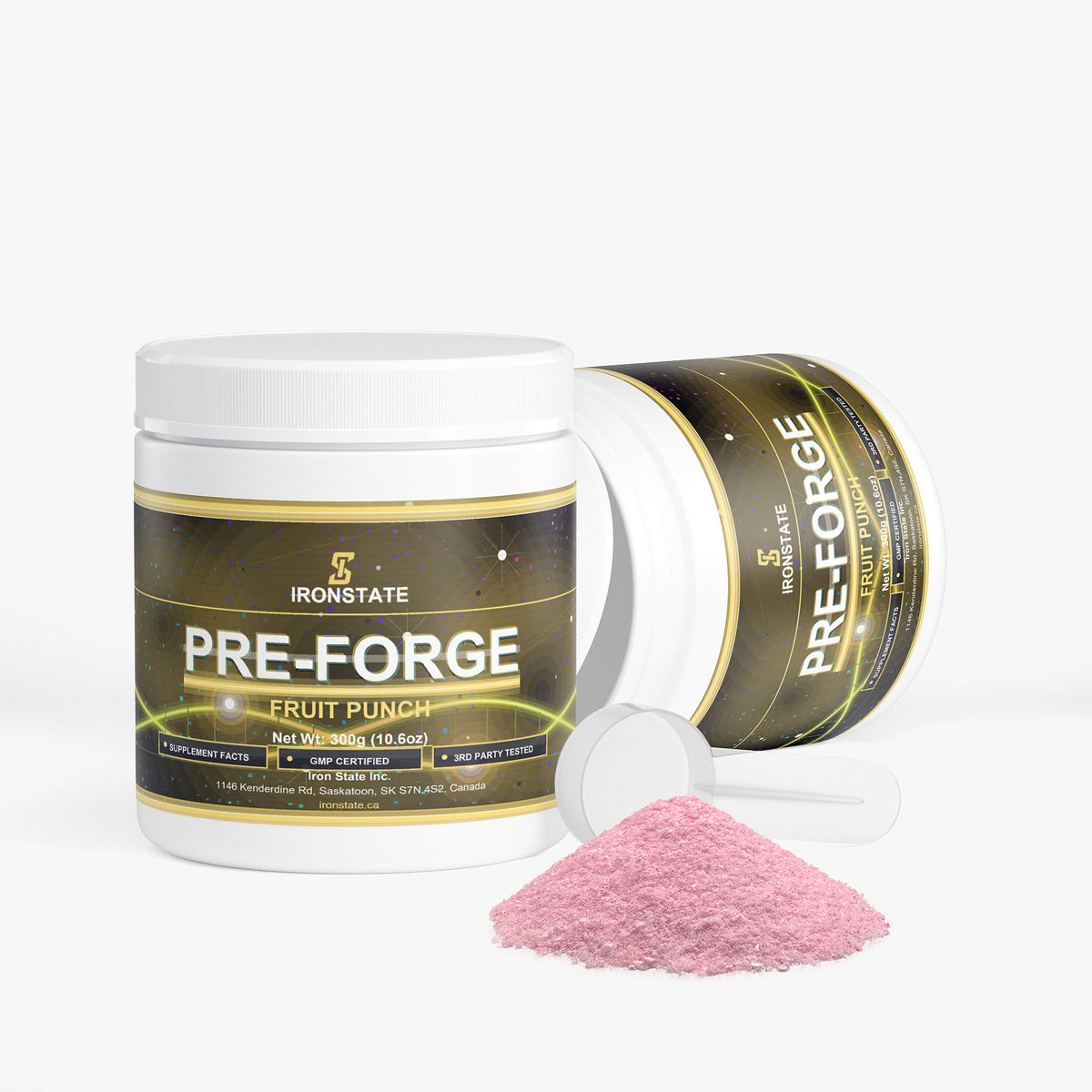 IRONSTATE Pre-Forge (Fruit Punch) - side view