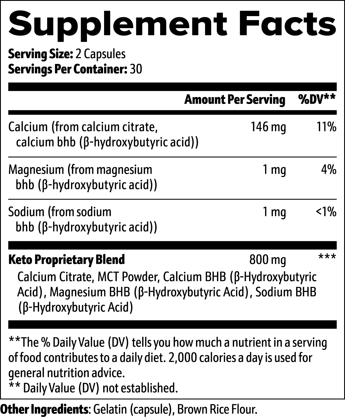 IRONSTATE Keto BHB - full product