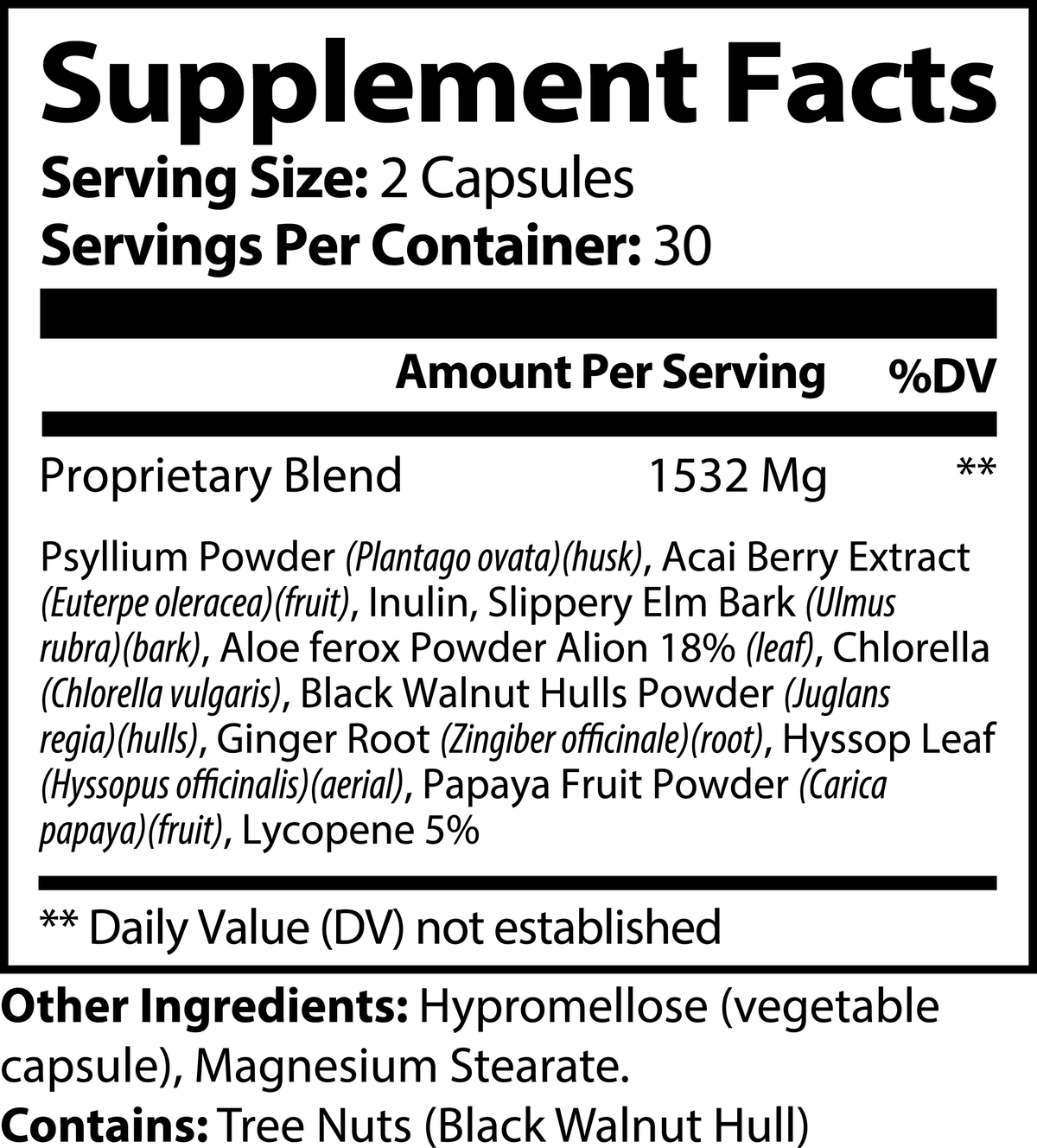 IRONSTATE Max Detox (Acai detox) - full product