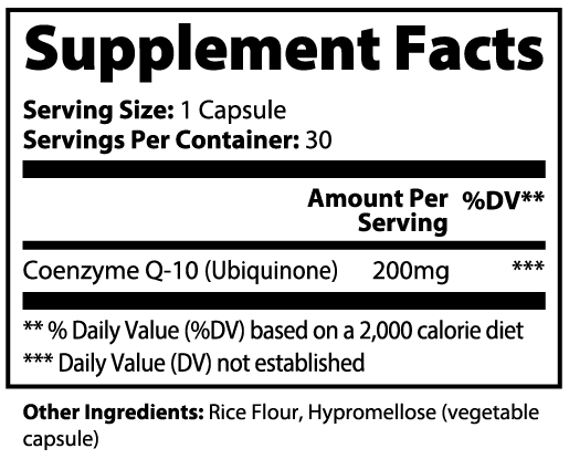 IRONSTATE CoQ10 Ubiquinone - full product