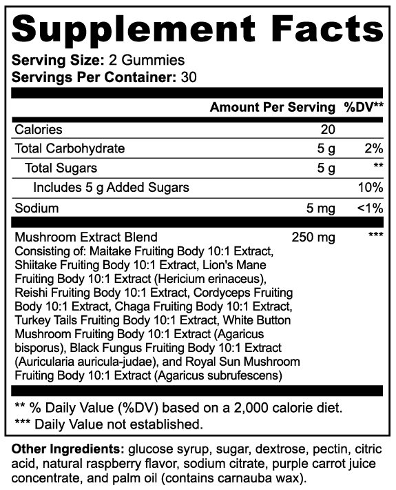 IRONSTATE Mushroom Extract Complex - full product