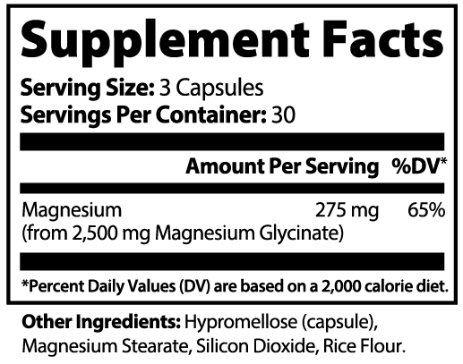 IRONSTATE Magnesium Glycinate - full product