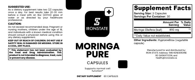 IRONSTATE Moringa Pure - full product