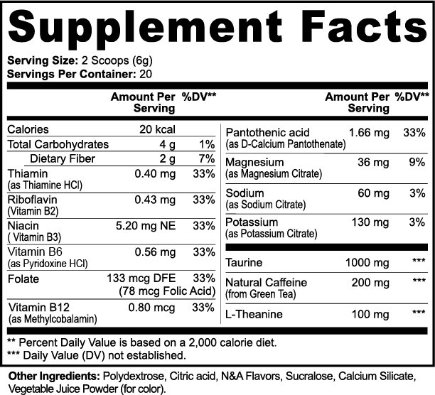 IRONSTATE Pre-Forge  (Yuzu Flavor)