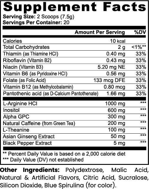 IRONSTATE Pre-State Focus Powder (Sour Gummi Worm)