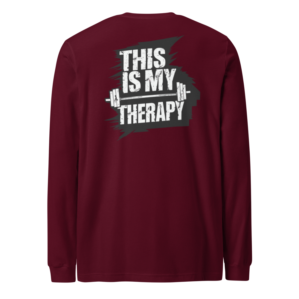 Ironstate Men'sLong Sleeve Tee THIS IS MY THERAPHY - view 10