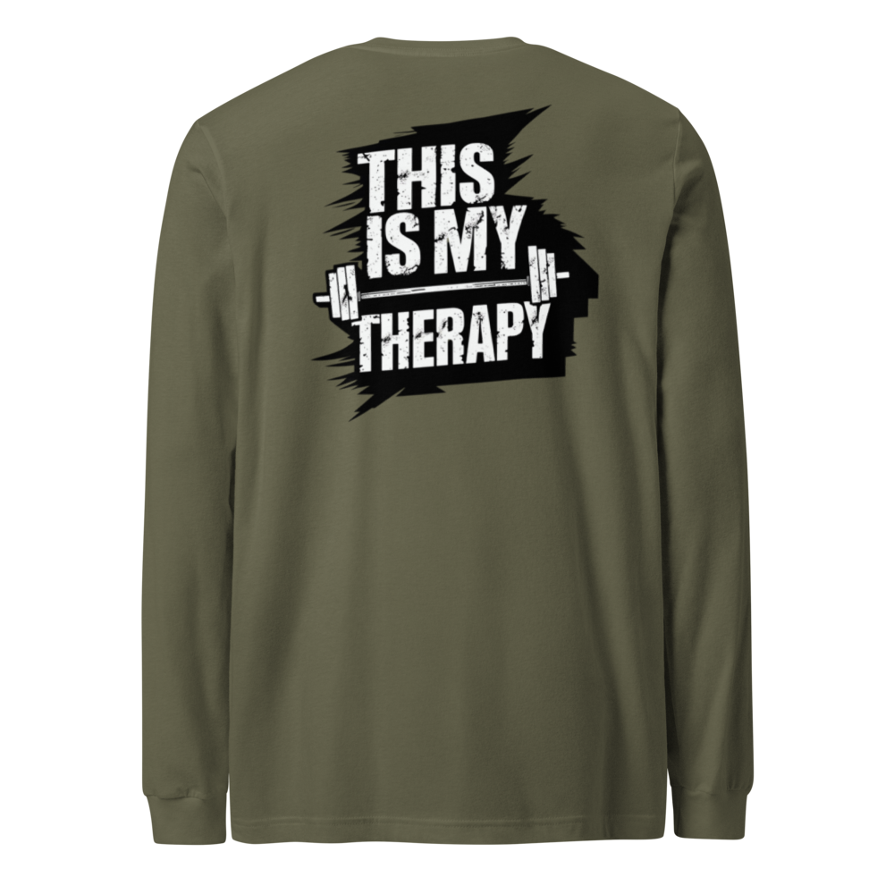 Ironstate Men'sLong Sleeve Tee THIS IS MY THERAPHY - view 14
